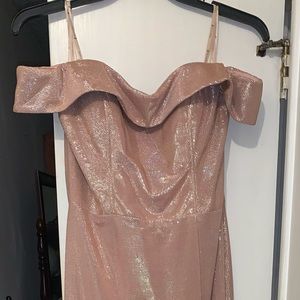 Rose Gold Faviana Glamour Prom Dress